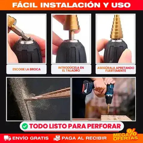 DrillMaster™ – Velocidad y precisión en cualquier material