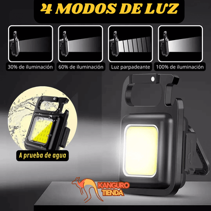 Pack 2 Llavero Mini linterna LED