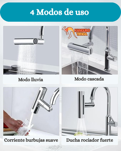 Grifo 360 para Lavaplatos 4 en 1