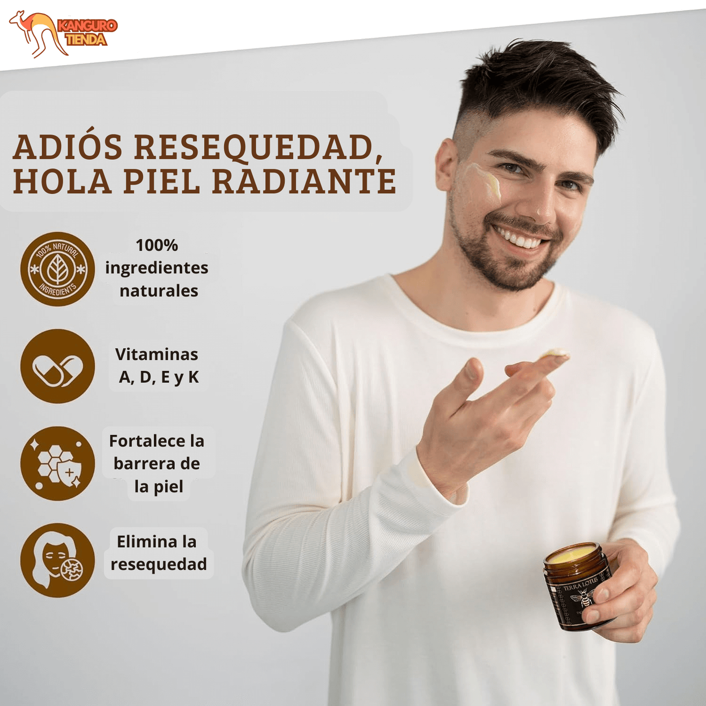 🐝 Bálsamo Res y Miel – Hidratación ancestral - Piel radiante en días