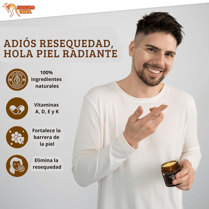 🐝 Bálsamo Res y Miel – Hidratación ancestral - Piel radiante en días