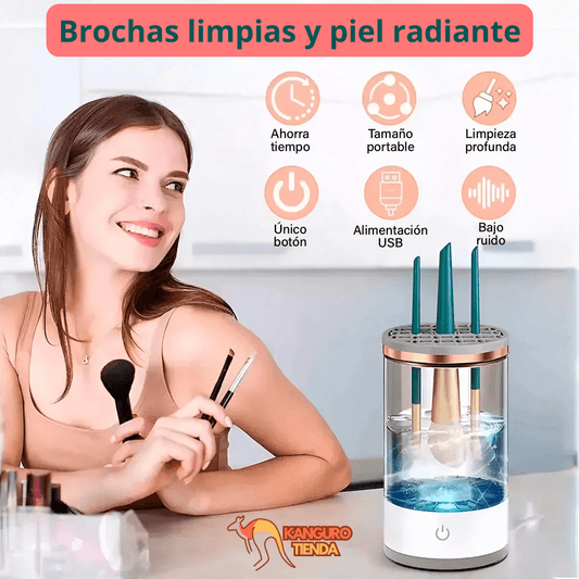 CleanBrush Pro- Brochas más limpias y piel más radiante