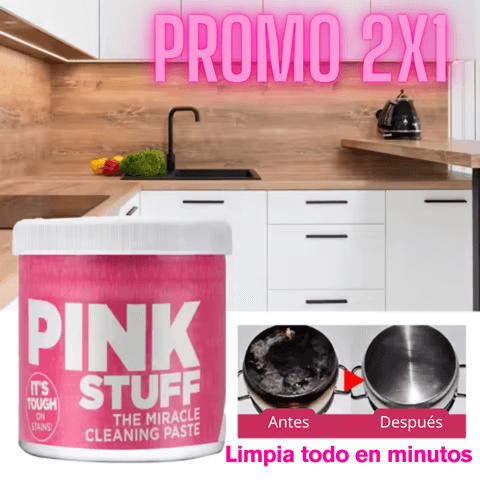 Pasta Mágica Pink - Limpia TODO en minutos - PROMO 2x1