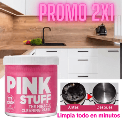 Pasta Mágica Pink - Limpia TODO en minutos - PROMO 2x1