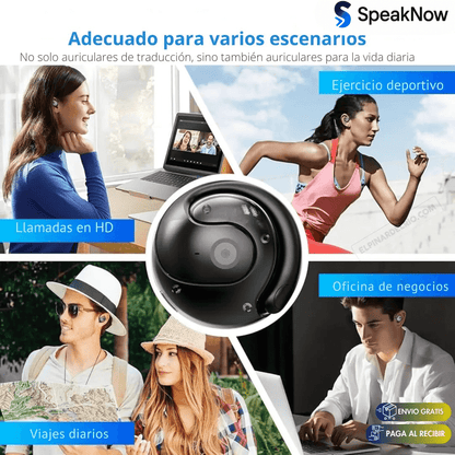(70%OFF) SpeakNow™ – Habla y entiende otros idiomas en tiempo real
