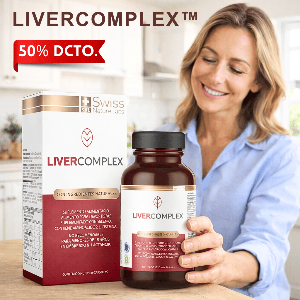 Liver Complex™ - Apoyo diario para sentirte liviano y con más bienestar