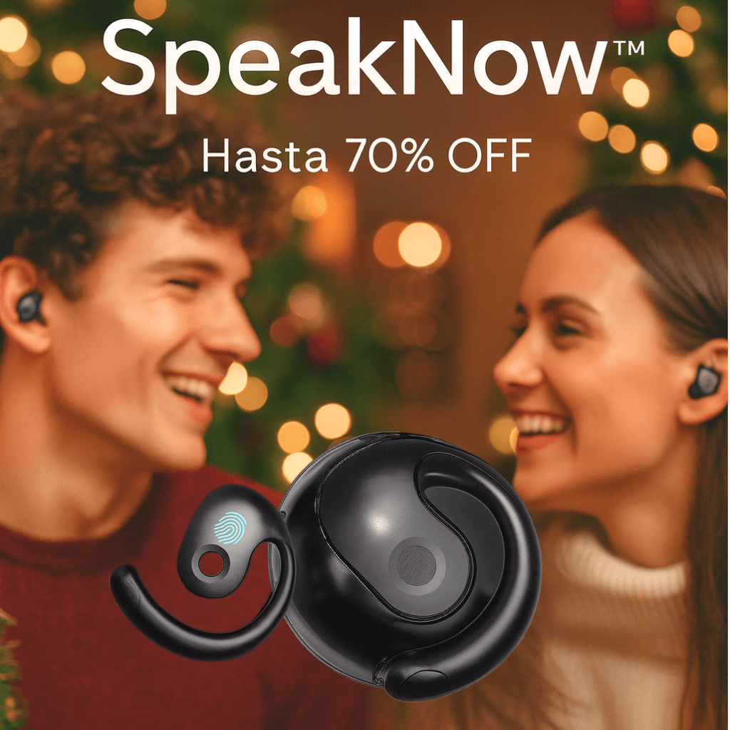 (70%OFF) SpeakNow™ – Habla y entiende otros idiomas en tiempo real