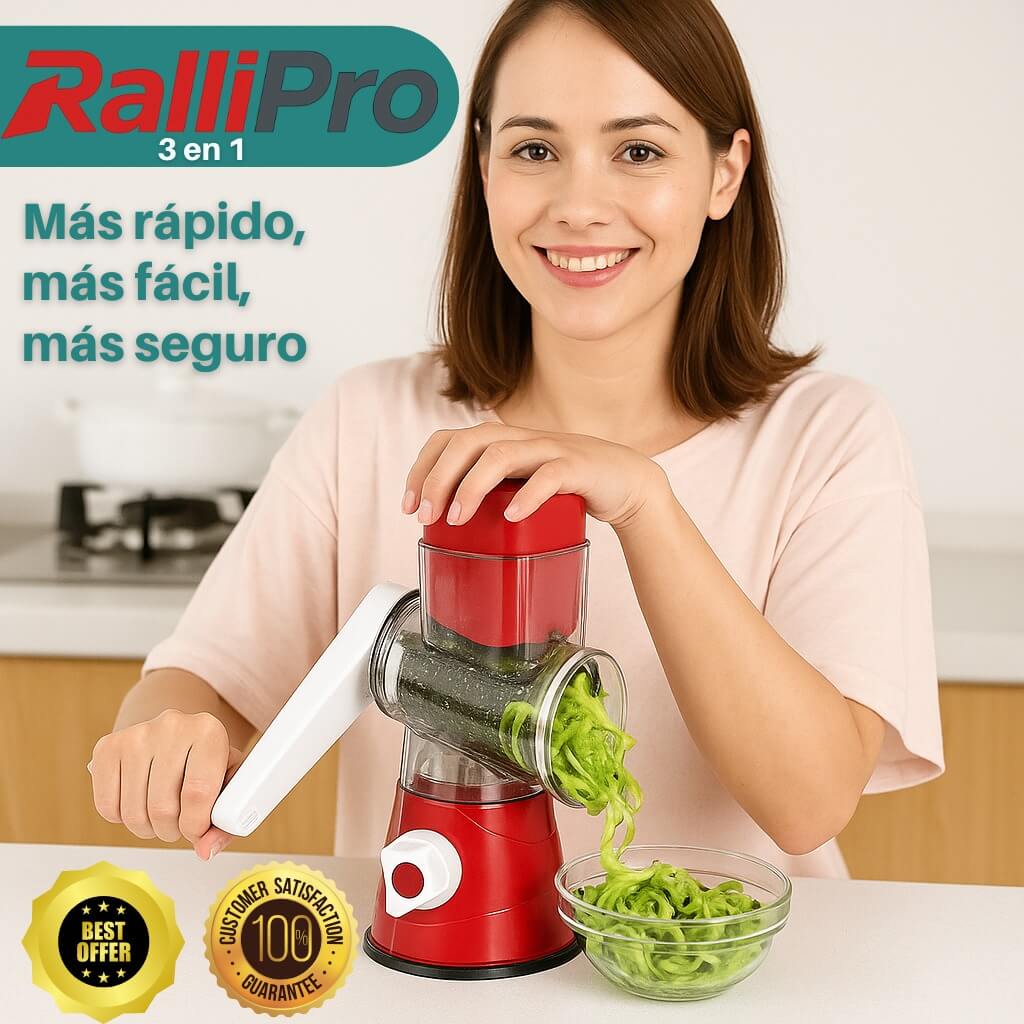 RalliPro™ – menos tiempo en la cocina, más tiempo para ti