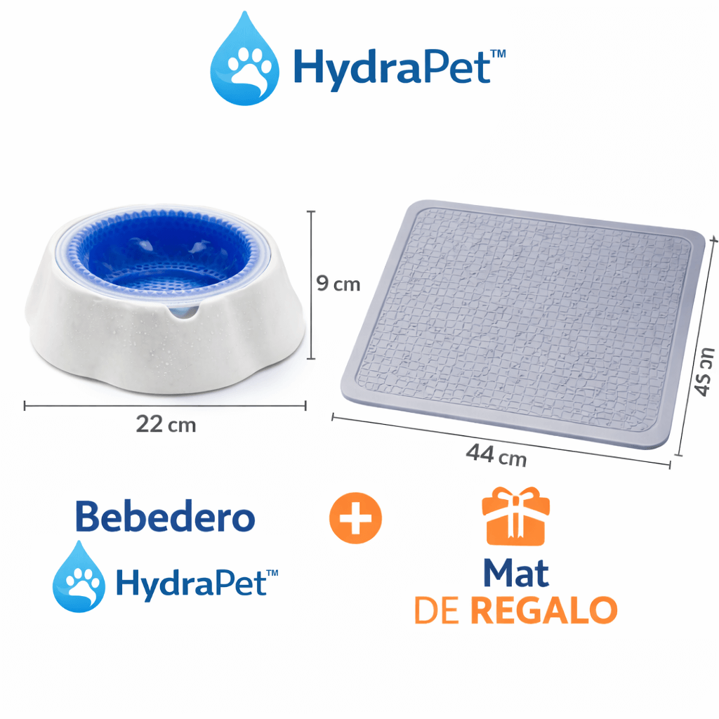 HydraPet™ Bowl 30%OFF + REGALO Mat Alimentación