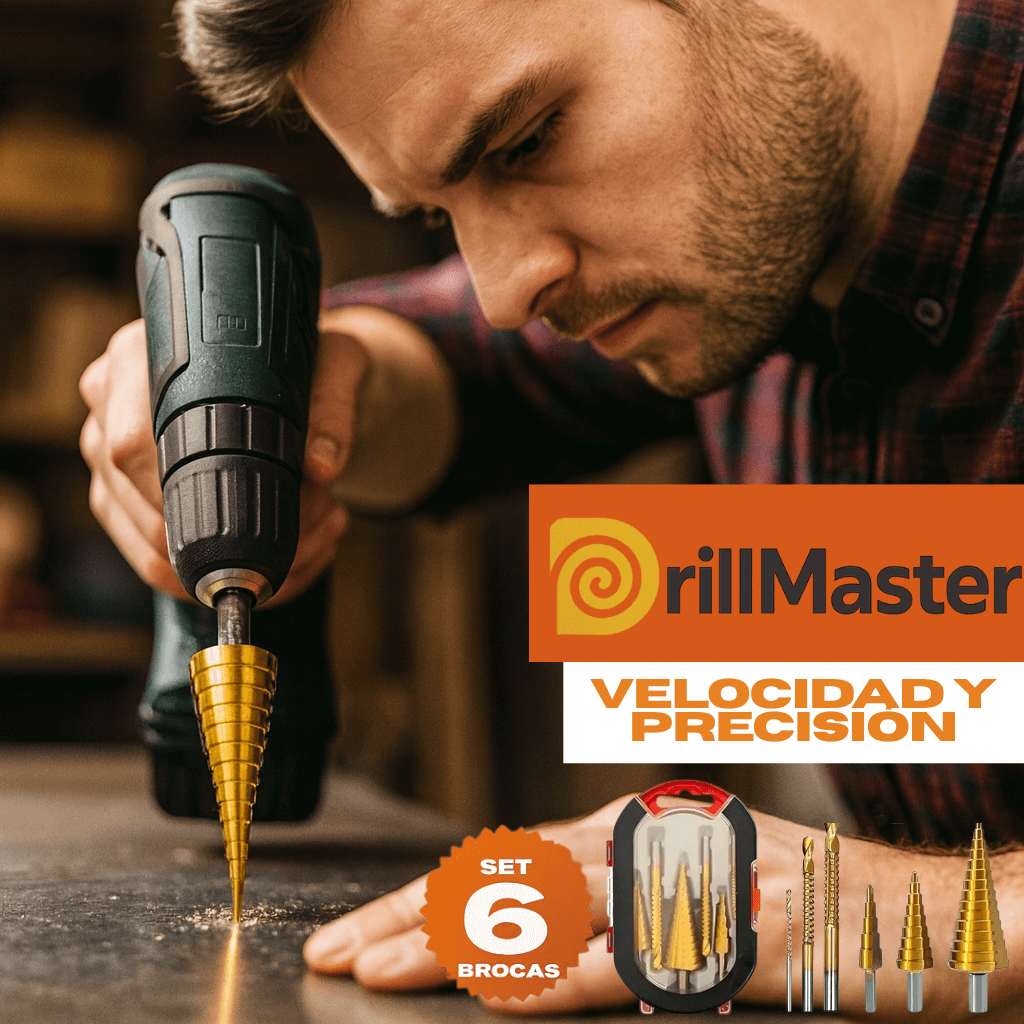 DrillMaster™ – Velocidad y precisión en cualquier material
