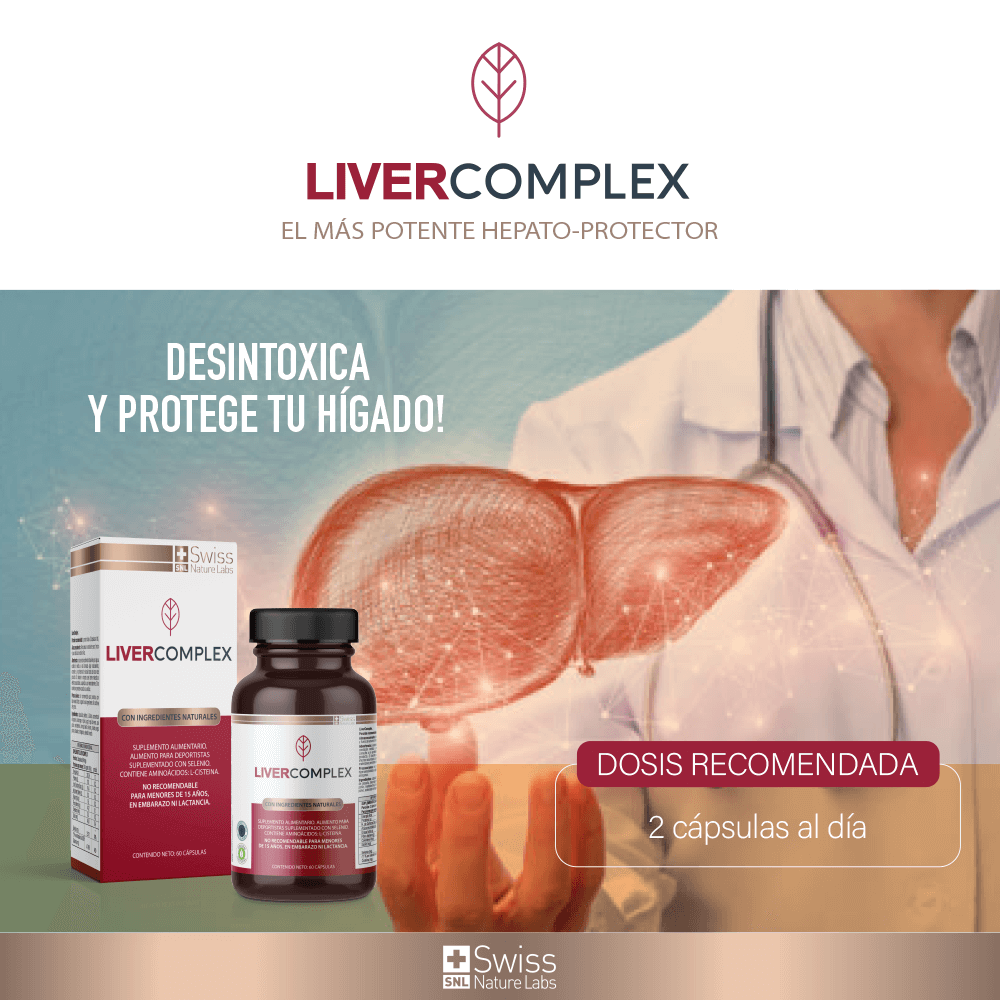 Liver Complex™ - Apoyo diario para sentirte liviano y con más bienestar
