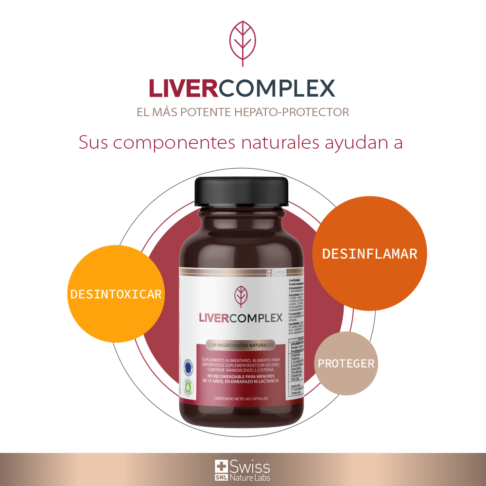 Liver Complex™ - Apoyo diario para sentirte liviano y con más bienestar