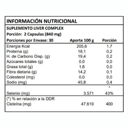 Liver Complex™ - Apoyo diario para sentirte liviano y con más bienestar