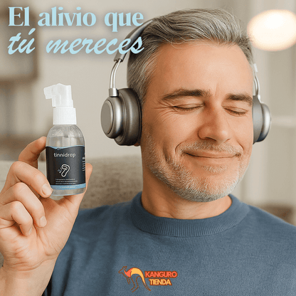 Tinnidrop Spray - Alivia el Zumbido - Desbloquea Tapones