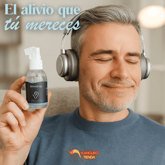 Tinnidrop Spray - Alivia el Zumbido - Desbloquea Tapones