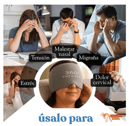 360° Gorro Therapy alivio migraña
