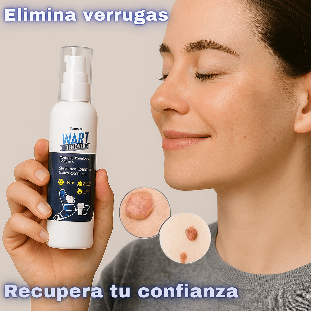 Spray Removedor - Adiós Verrugas - Confianza en Pocos Días